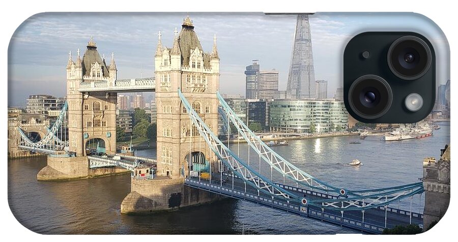 London iPhone Case featuring the photograph Tower Bridge London by Peggy King