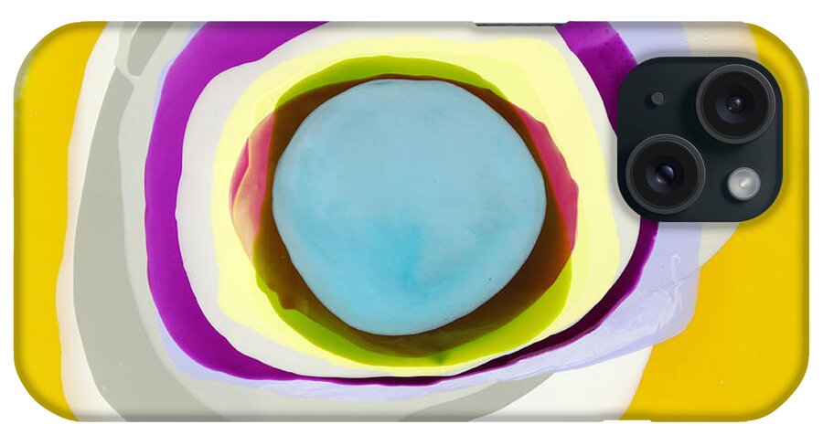 Abstract iPhone Case featuring the photograph Tranquil by Claire Desjardins