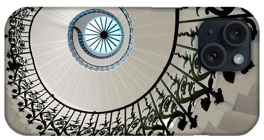 Queen's House iPhone Case featuring the photograph Tulip Stairs by Anna Gett Photography