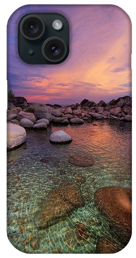 Lake Tahoe iPhone Case featuring the photograph Twilight Canvas by Sean Sarsfield