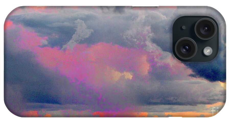 Weather iPhone Case featuring the photograph Undecided by Mariarosa Rockefeller