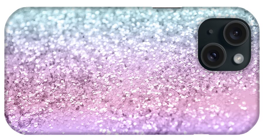 Photography iPhone Case featuring the photograph Unicorn Girls Glitter #4 #shiny #pastel #decor #art by Anitas and Bellas Art
