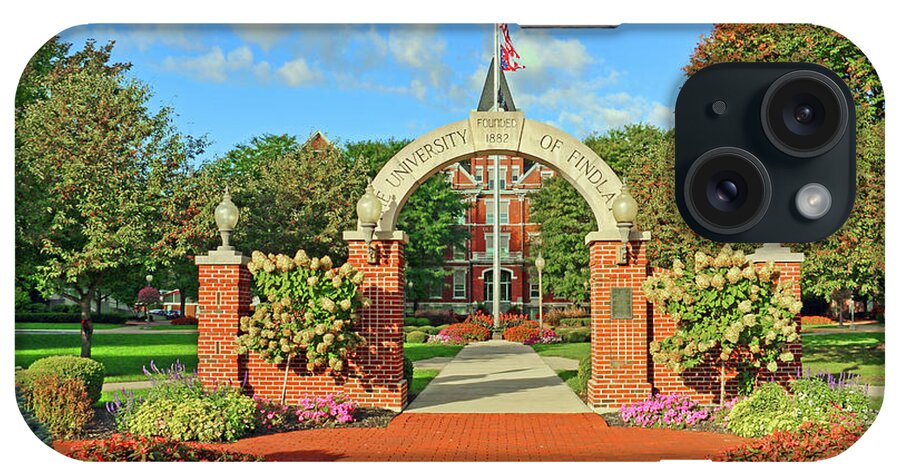 Findlay iPhone Case featuring the photograph University of Findlay 4440 by Jack Schultz