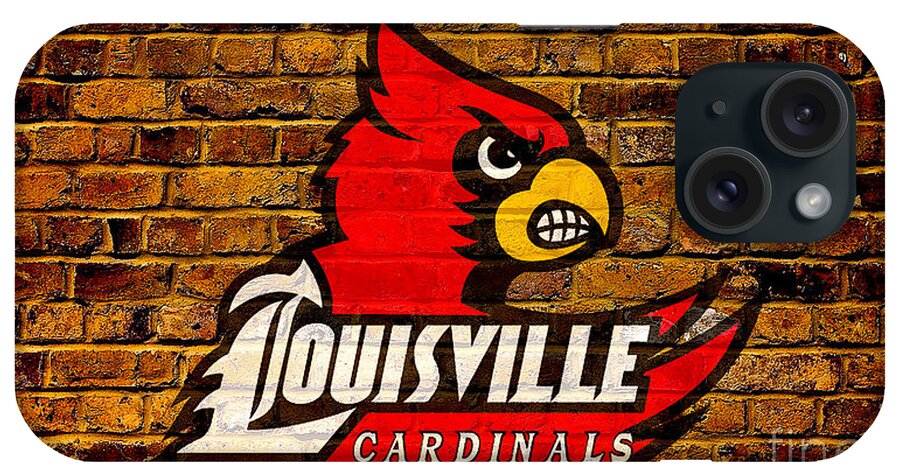 University of Louisville Cardinals iPhone Case by Steven Parker