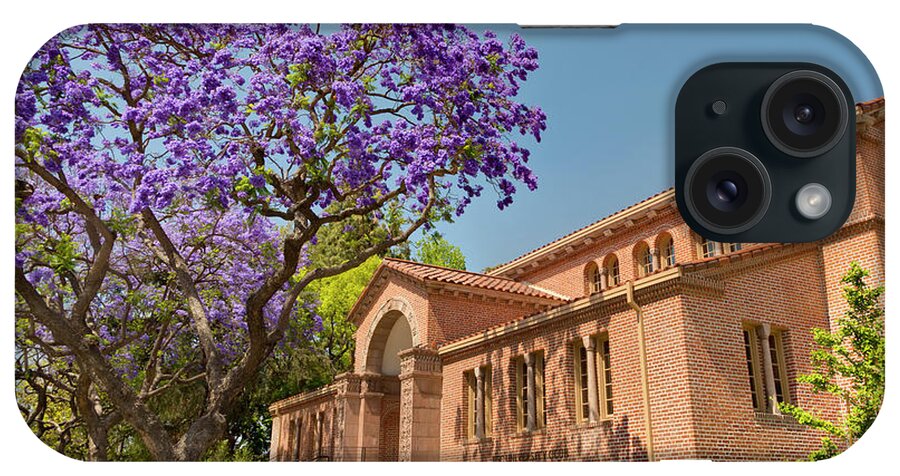 Usc iPhone Case featuring the photograph Usc University Club by Chris Moyer