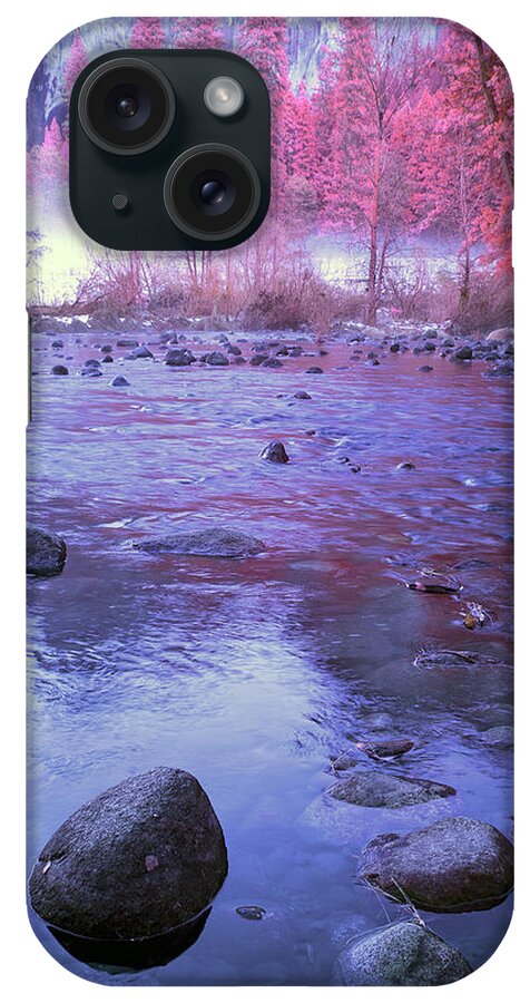 Yosemite iPhone Case featuring the photograph Valley River in Yosemite by Jon Glaser