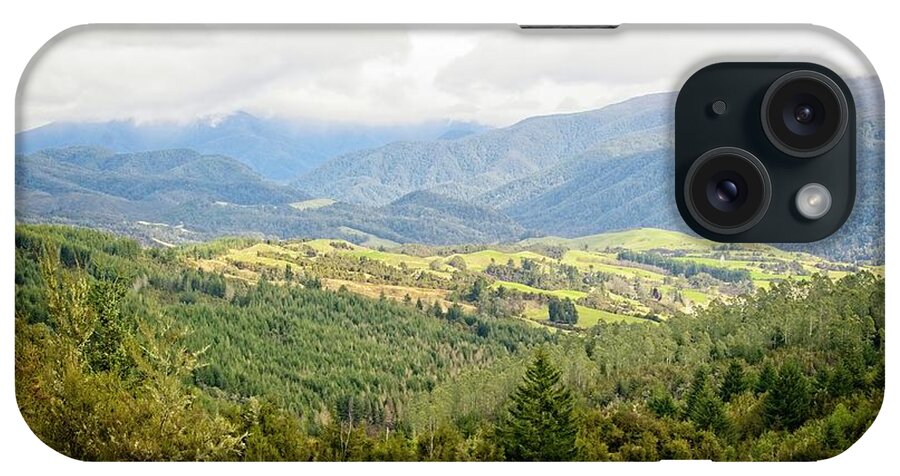 New Zealand iPhone Case featuring the photograph Valley view by Fran Woods