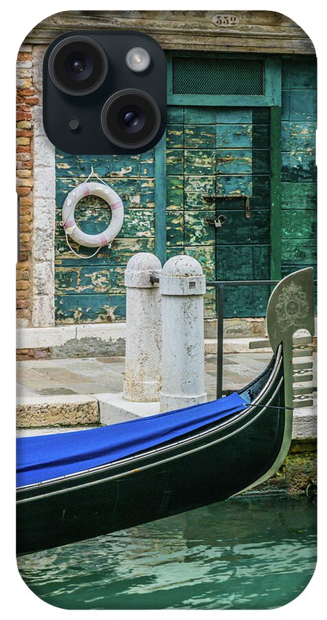 Venice iPhone Case featuring the photograph Venetian Gondola by Rebekah Zivicki