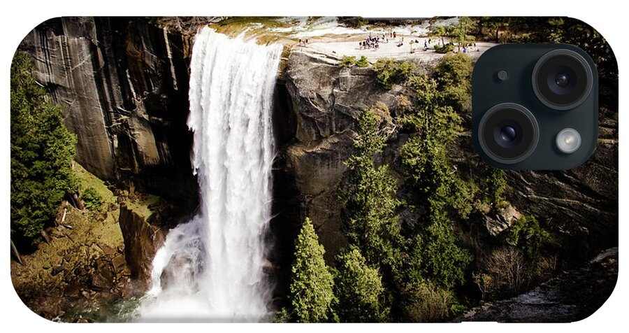 Scenics iPhone Case featuring the photograph Vernal Fall From Above by Henrik Johansson, Www.shutter-life.com