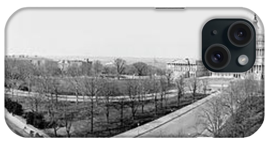Photography iPhone Case featuring the photograph View Of Capitol, Washington D.c., 1914 by Fred Schutz Collection