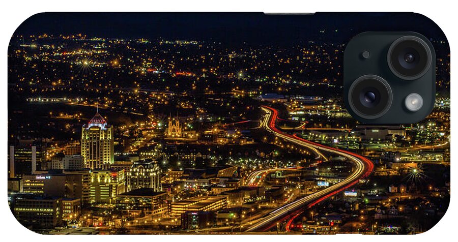 View iPhone Case featuring the photograph View of Roanoke by Julieta Belmont