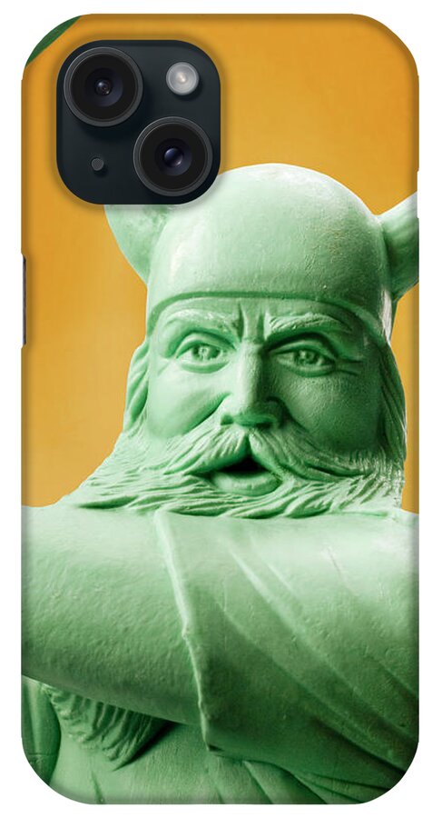 Ancient iPhone Case featuring the drawing Viking Warrior Close Up by CSA Images