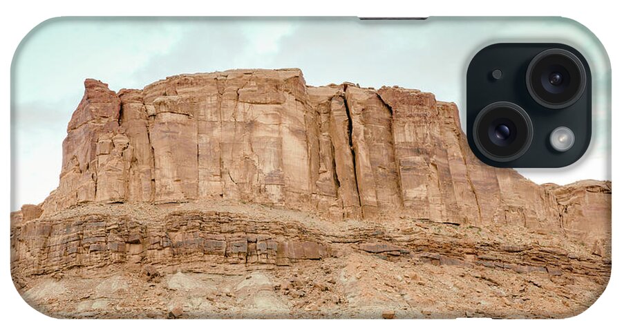 Backgrounds iPhone Case featuring the photograph Vintage Look Desert Scene by Kyle Lee