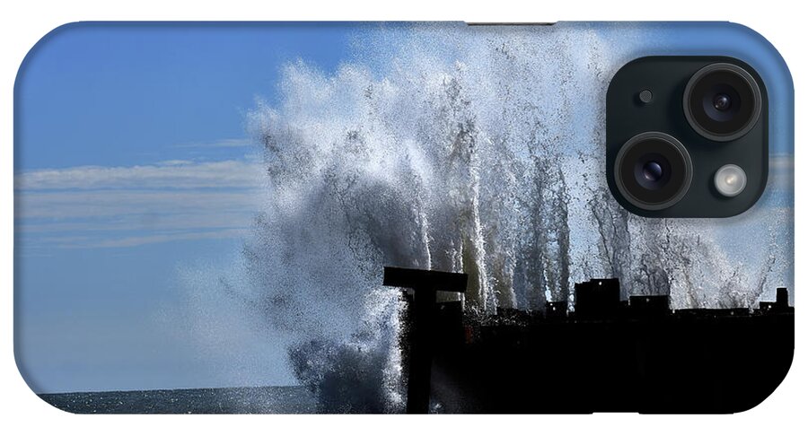 Maritime iPhone Case featuring the photograph Violence On A Calm Day by Skip Willits