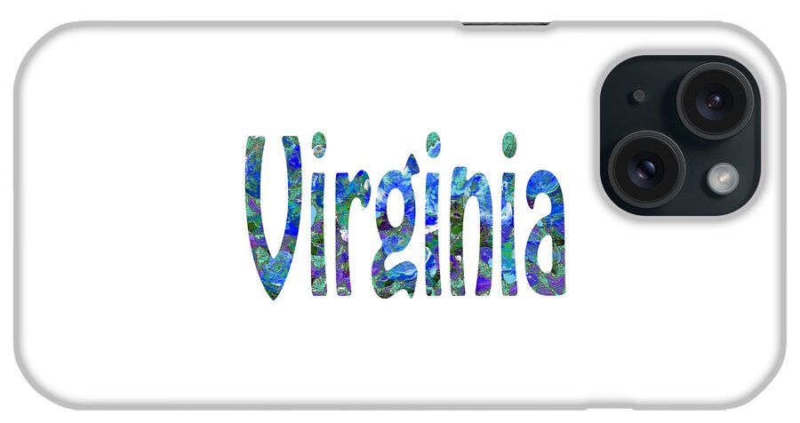 Virginia iPhone Case featuring the painting Virginia by Corinne Carroll
