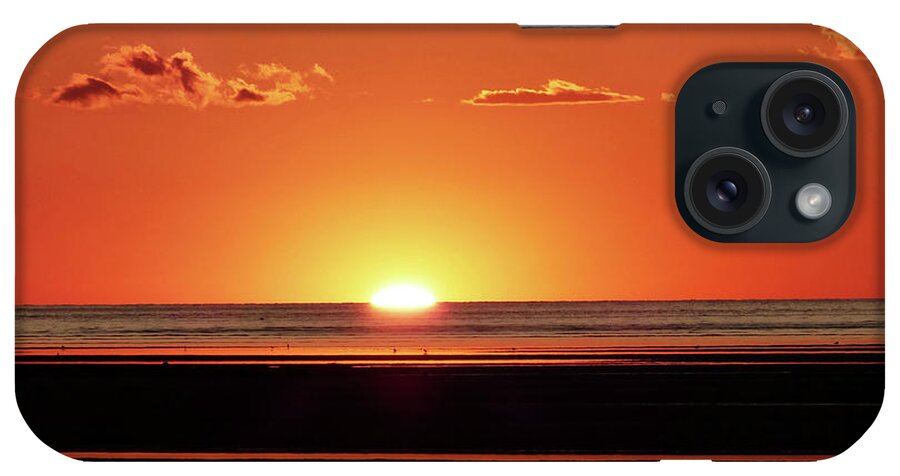 Cape Cod iPhone Case featuring the photograph Vivid Low Tide Sunset 300 by Sharon Williams Eng