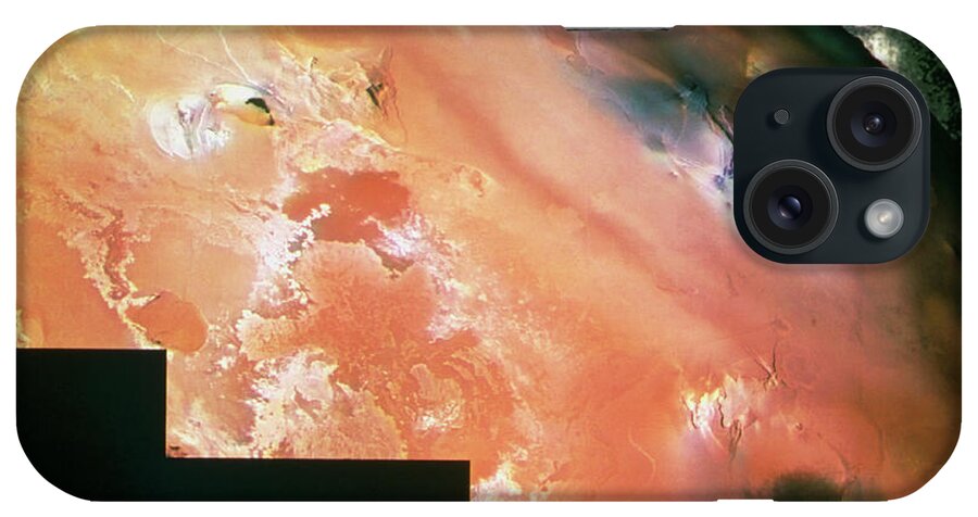 Pele Erupting iPhone Case featuring the photograph Voyager 1 Image Of Eruption Of Io's Volcano by Credit; Us Geological Survey/nasa/science Photo Library