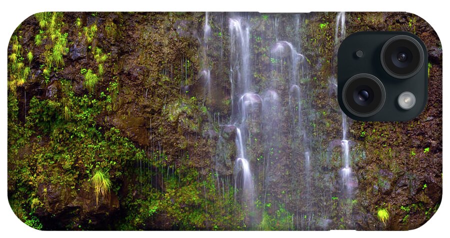 Maui iPhone Case featuring the photograph Waimoku Falls by Christopher Johnson