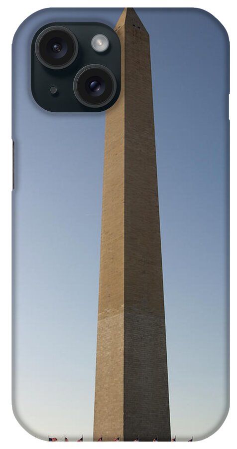 Clear Sky iPhone Case featuring the photograph Washington Monument, Washington Dc by James Gritz
