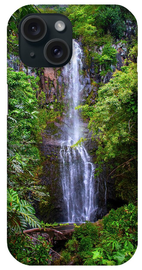 Waterfall iPhone Case featuring the photograph Waterfall by Robert Michaud
