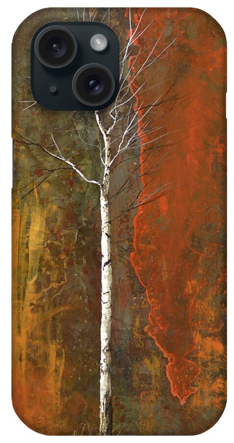Weathered iPhone Case featuring the painting Weathered by Trevor V. Swanson