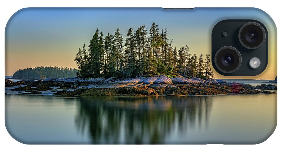 New England iPhone Case featuring the photograph Weir Island, Maine by Rick Berk