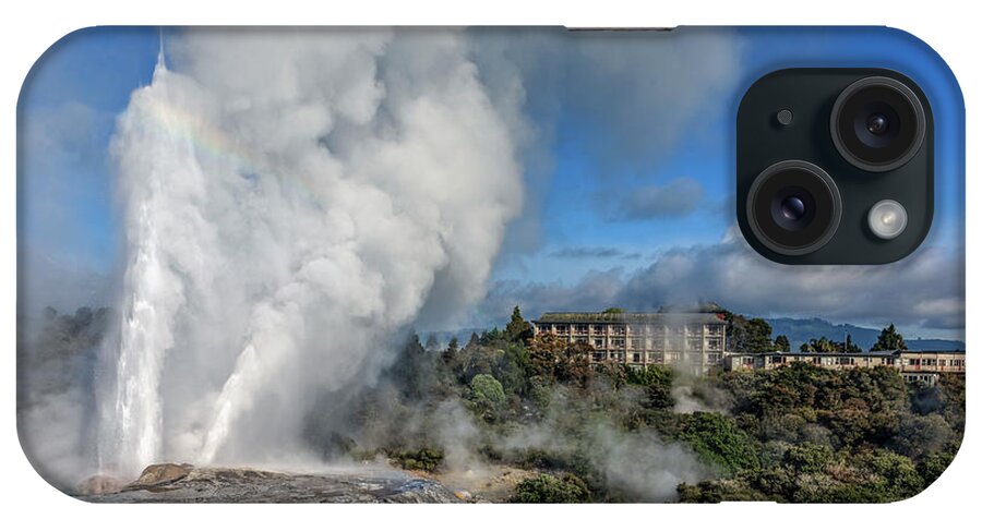 Rotorua iPhone Case featuring the photograph Whakarewarewa - New Zealand by Joana Kruse
