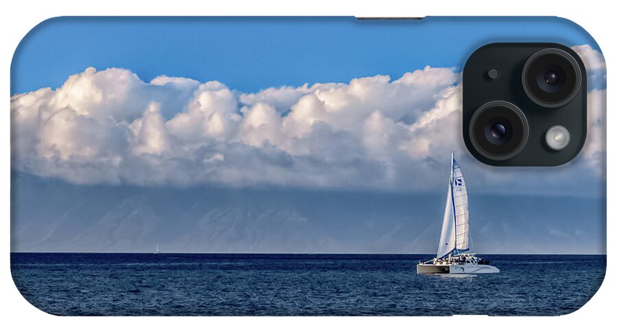 Hawaii iPhone Case featuring the photograph Whale Watching by G Lamar Yancy