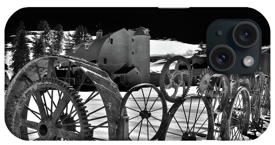 Wheel Shadows iPhone Case featuring the photograph Wheel Shadows by David Patterson