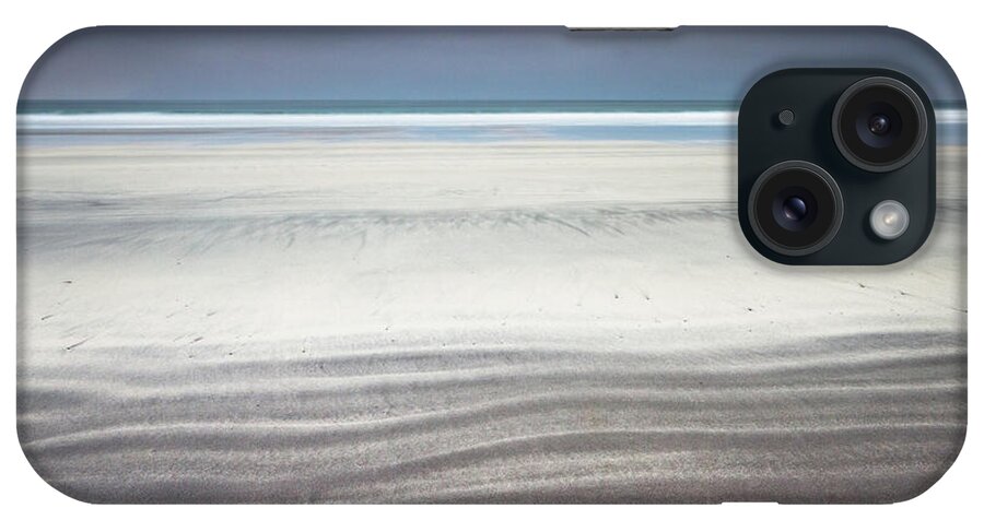 Isle Of Eigg iPhone Case featuring the photograph White Lines by Anita Nicholson