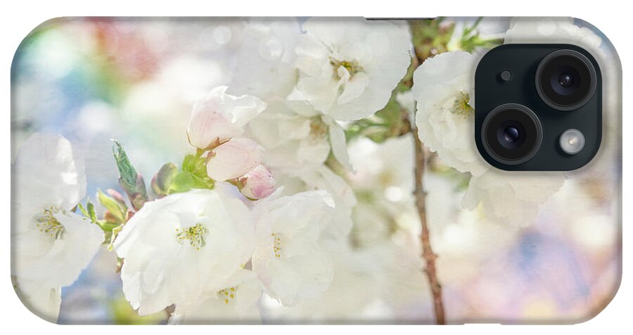 White Spring Blossoms 06 iPhone Case featuring the photograph White Spring Blossoms 06 by Lightboxjournal