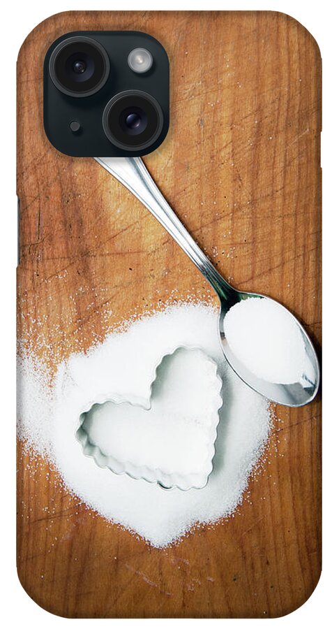 Spoon iPhone Case featuring the photograph White Sugar by Marlene Ford