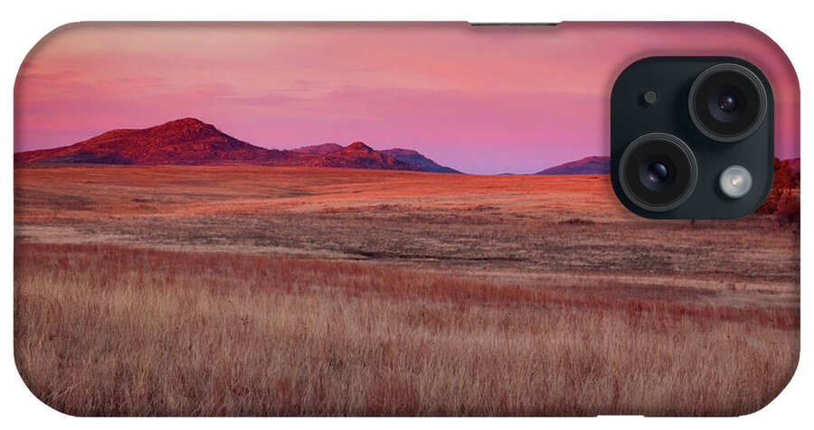 Mountain iPhone Case featuring the photograph Wichita Wildlife Refuge 2 by Ricky Barnard