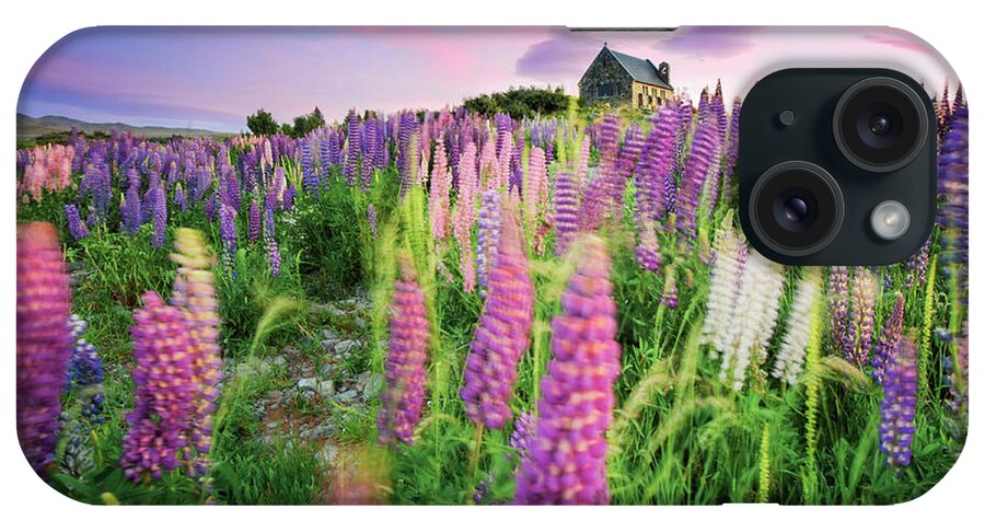 Tranquility iPhone Case featuring the photograph Windy Tekapo by Atomiczen