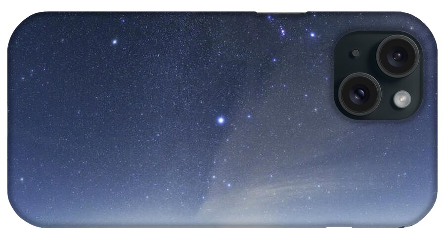 Nobody iPhone Case featuring the photograph Winter Constellations by Amirreza Kamkar / Science Photo Library