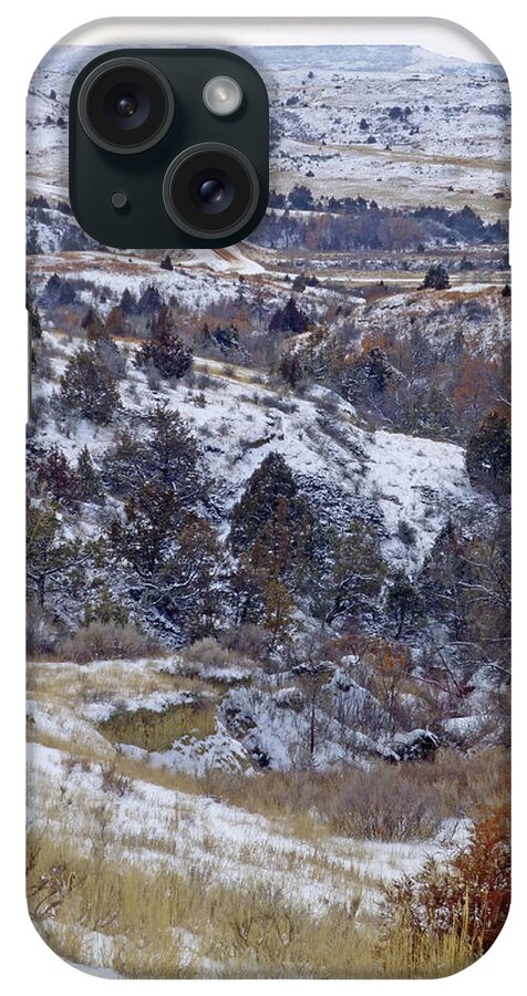North Dakota iPhone Case featuring the photograph Winter from East River Road by Cris Fulton