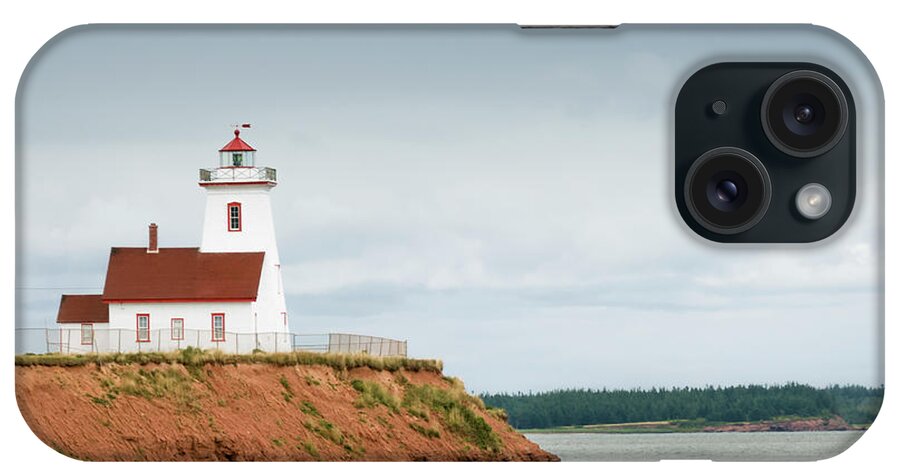 Water's Edge iPhone Case featuring the photograph Wood Islands Lighthouse by Westhoff