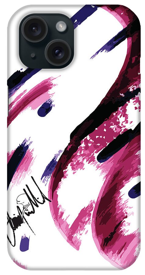 iPhone Case featuring the digital art Worm by Jimmy Williams
