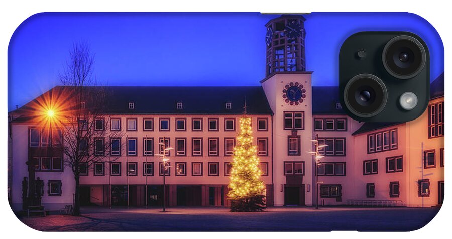 Worms iPhone Case featuring the photograph Wormser Rathaus by Marc Braner