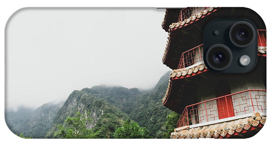 Mountains iPhone Case featuring the photograph Xiangde Temple, Xiulin Hualien Taiwan by Craig Bowman