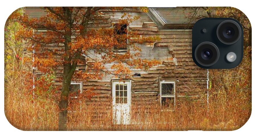 House iPhone Case featuring the photograph Yesterday by Lori Frisch