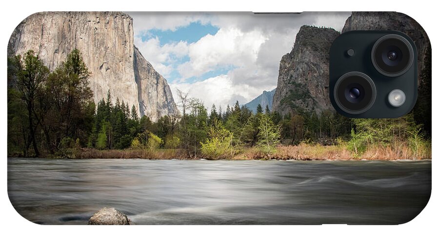 Valley View iPhone Case featuring the photograph Yosemite Valley View by Jennifer Ancker