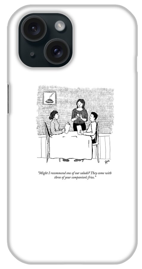 Your Companion's Fries iPhone Case