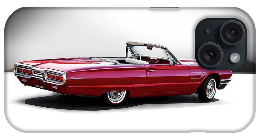 1965 Ford Thunderbird iPhone Case featuring the photograph 1965 Ford Thunderbird Convertible by Dave Koontz