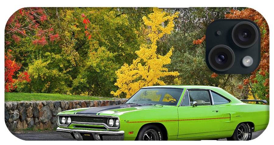 1970 Plymouth Roadrunner 440 iPhone Case featuring the photograph 1970 Plymouth Roadrunner 440 by Dave Koontz