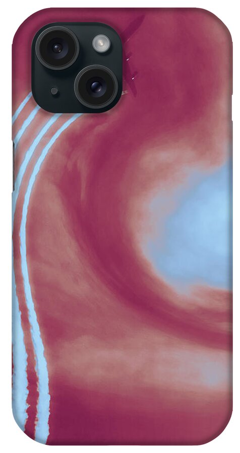 Abstract iPhone Case featuring the photograph Airplane #2 by Bob Orsillo