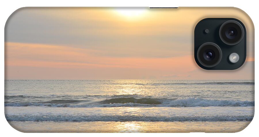 Obx Sunrise iPhone Case featuring the photograph April Sunrise #1 by Barbara Ann Bell