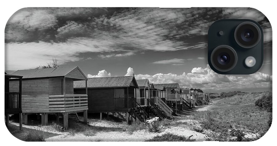 Beach Hut iPhone Case featuring the photograph Beach Huts, Old Hunstanton #1 by John Edwards