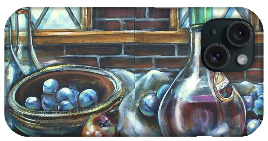 Still Life iPhone Case featuring the painting Bounty #1 by Michael Lang