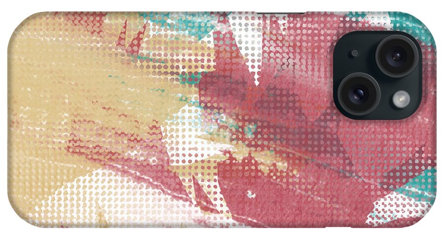 Autumn Abstract iPhone Case featuring the painting Changing Seasons #1 by Bonnie Bruno